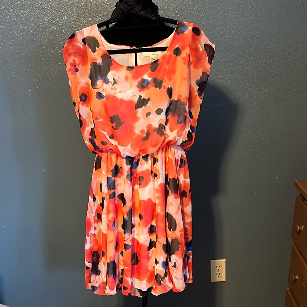 Lush floral dress